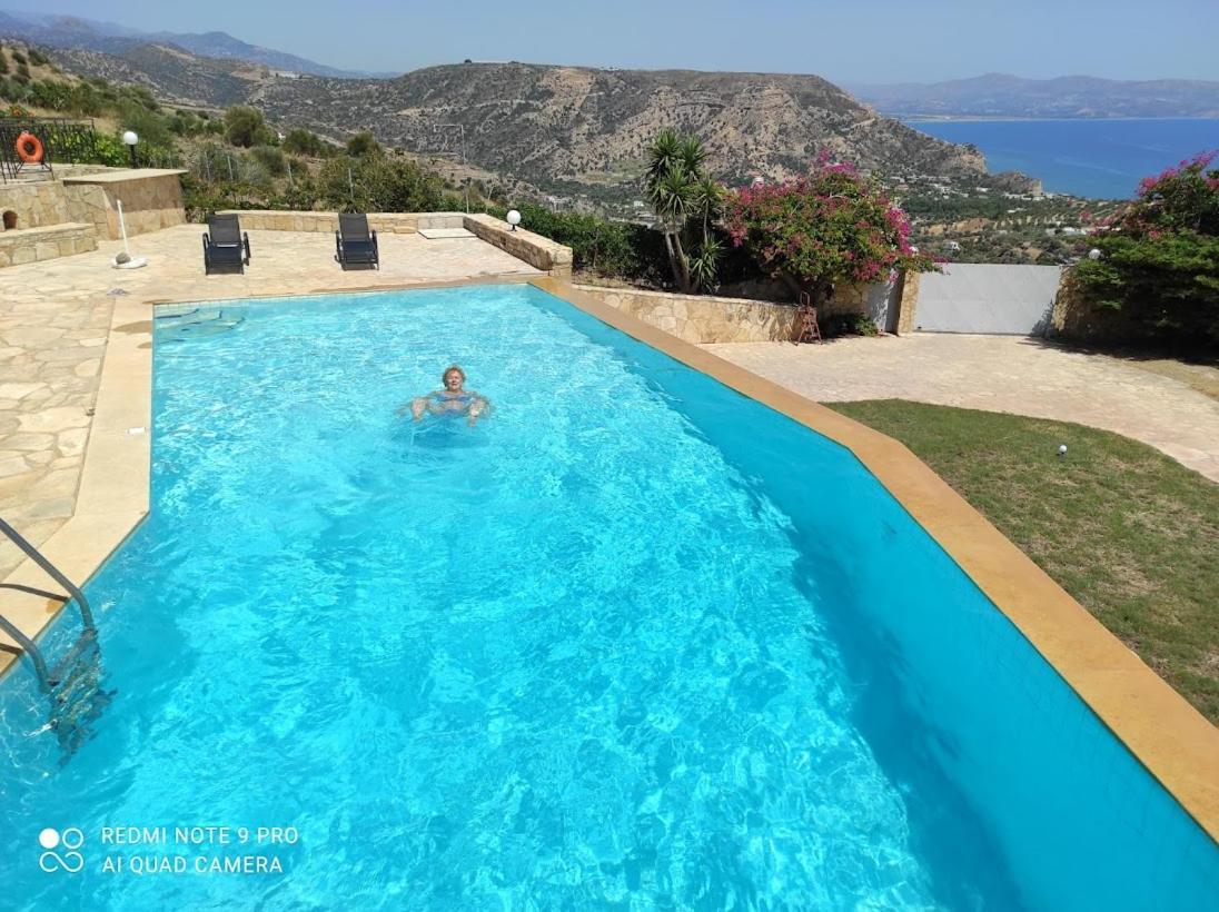 Island Villa Agia Galini  Ngoại thất bức ảnh